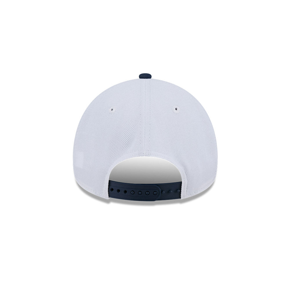 Chicago Bulls Hat - 2-Tone Oceanside Blue Repreve 9Forty A-Frame NBA Snapback Cap - New Era